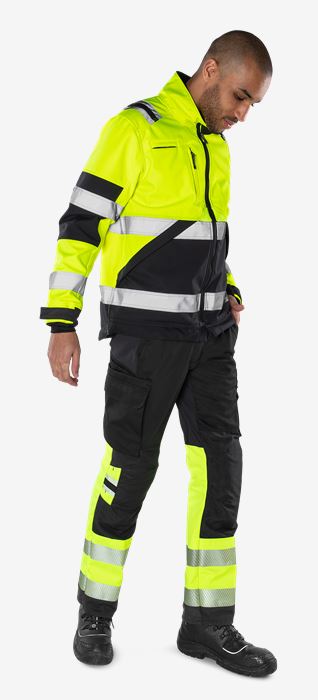 Giacca soft shell High Vis. CL. 2 4083 WYH Fristads Medium