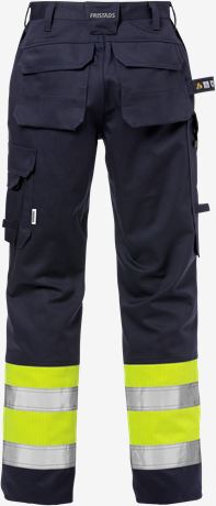 Flame high vis trousers woman class 1 2591 FLAM 2 Fristads