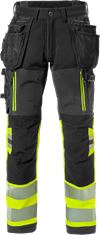 High vis craftsman stretch trousers class 1 2568 STP 1 Fristads Small