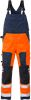 High Vis Latzhose Kl. 2 1015 PLU 2 Warnschutz-Orange/Marine Fristads  Miniature