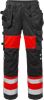 High vis craftsman trousers woman class 1 2129 PLU 3 Hi Vis Red/Black Fristads  Miniature