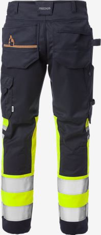 Flamestat high vis craftsman stretch trousers class 1 2163 ATHF 2 Fristads Small