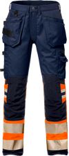 High vis craftsman stretch trousers woman class 1 2709 PLU 1 Fristads Small