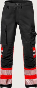 High vis stretch trousers class 1 2705 PLU Fristads Medium