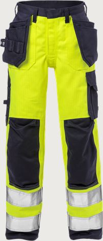 Pantaloni craftsman Flame donna high vis. CL. 2 2589 FLAM Fristads Medium