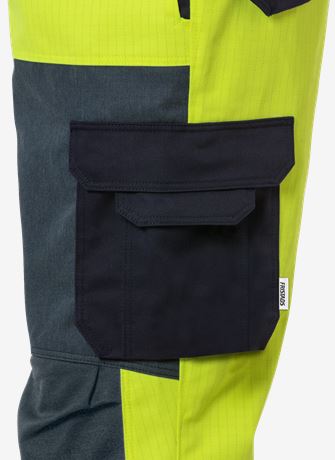 Flame high vis Amerikaanse overall klasse 2 1584 FLAM 4 Fristads Small