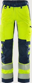 Hi Vis bukser kl.2, Flexforce Fristads Medium