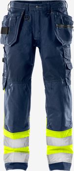 High vis craftsman trousers class 1 2093 NYC Fristads Medium