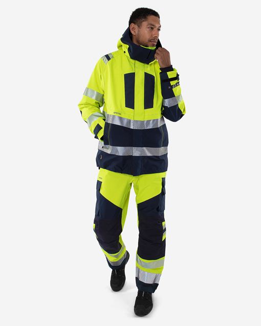 Flamestat high vis GORE-TEX PYRAD® kuoritakki lk 3 4095 GXE Fristads Medium