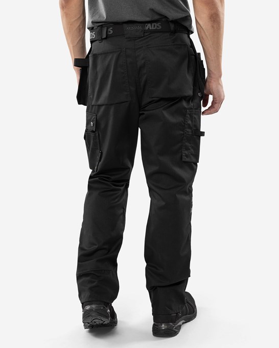 Green craftsman trousers 241 GS25 7 Fristads