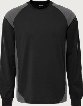 Green heavy pitkähihainen T-paita 7071 GTM Fristads Medium