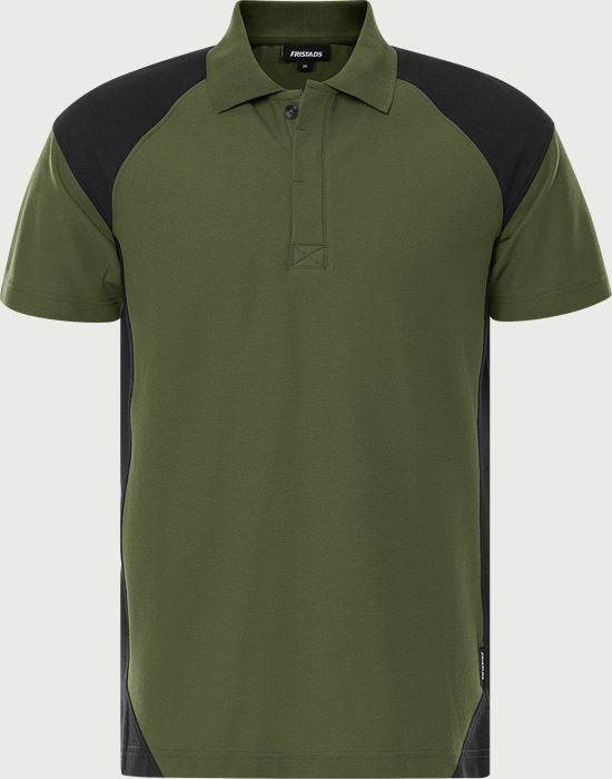 Green heavy poloshirt 7047 GPM Fristads Medium