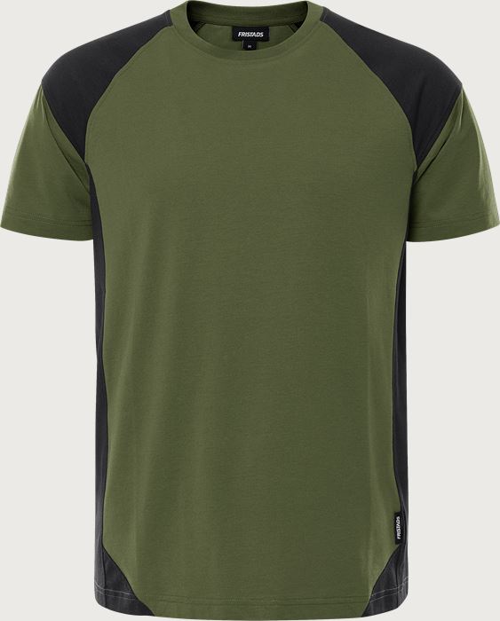 Green heavy T-shirt 7046 GTM Fristads Medium