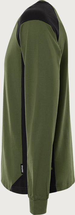 Green vastag hosszúujjú Póló 7071 GTM 3 Fristads