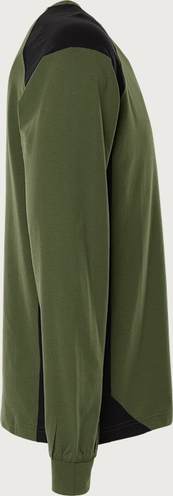 Green vastag hosszúujjú Póló 7071 GTM 4 Fristads