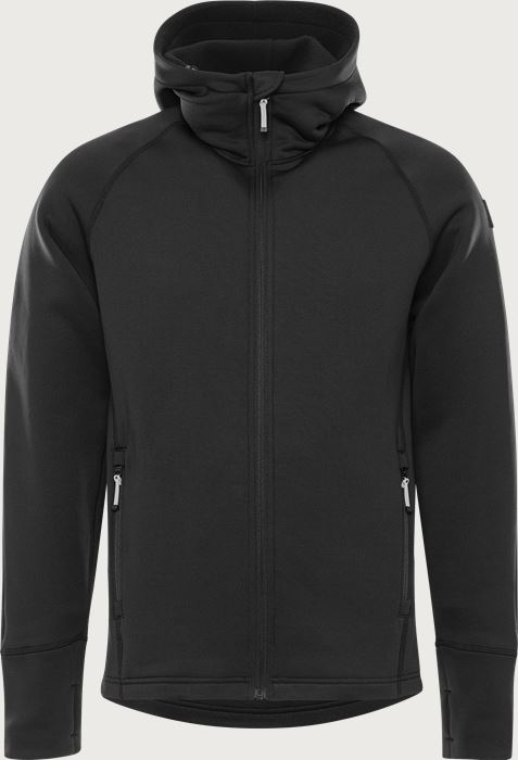Cobalt Polartec® power stretch® hoodie Fristads Outdoor Medium