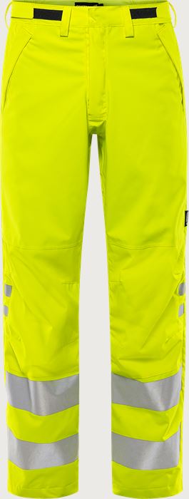 Výstražné Green strečové shellové kalhoty třída 2 2680 GLPS Fristads Medium