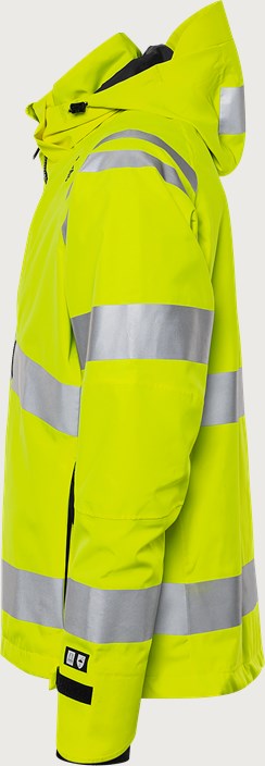 High vis Green stretch kuoritakki lk 3 4680 GLPS 7 Fristads