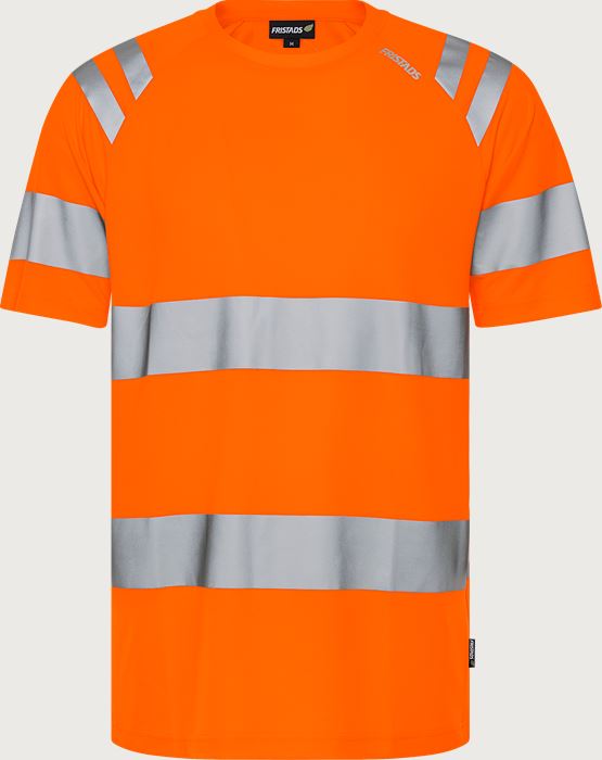 High vis Green funktionel T-shirt klasse 3 7860 GPST Fristads Medium