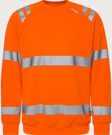 Varsel Green sweatshirt 7862 GPSW, klass 3 Fristads Medium