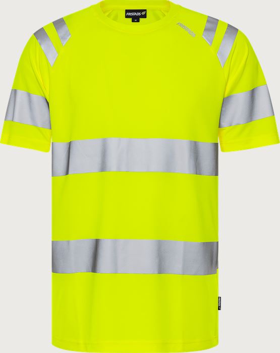 High vis Green funktionel T-shirt klasse 3 7860 GPST Fristads Medium