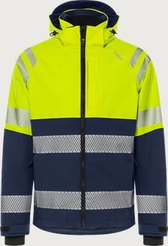 High Vis Green Stretch-Funktionsjacke Kl. 1 4690 GLS    Fristads Medium