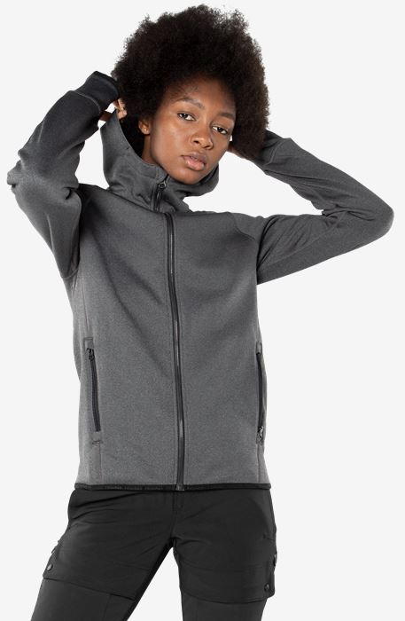 Calcium Polartec® power stretch hoodie Dames Fristads Outdoor Medium