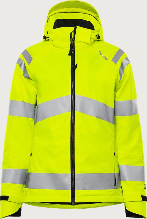 High vis Green stretch winter jacket woman class 3 4683 GLPS Fristads Medium