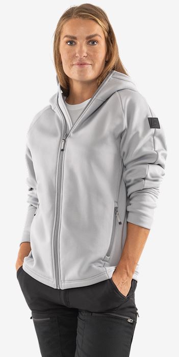 Cobalt Polartec® power stretch® hoodie woman Fristads Outdoor Medium