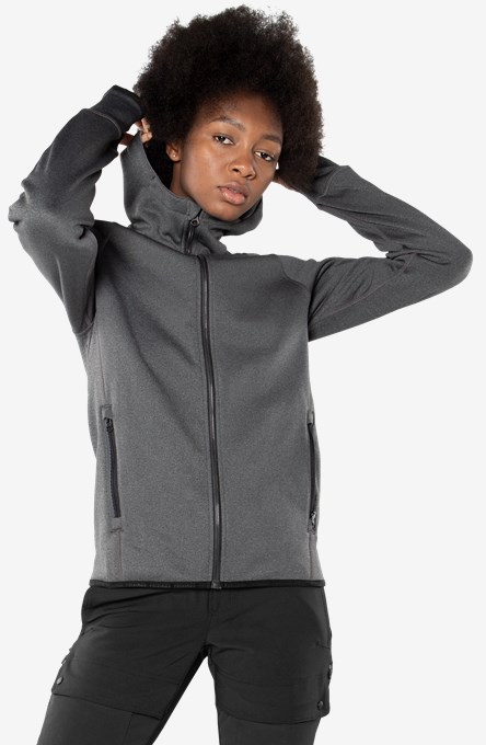Calcium Polartec® power stretch hoodie Dames 3 Fristads Outdoor