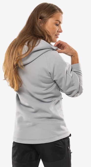Cobalt Polartec® power stretch® hoodie woman 7 Fristads Outdoor