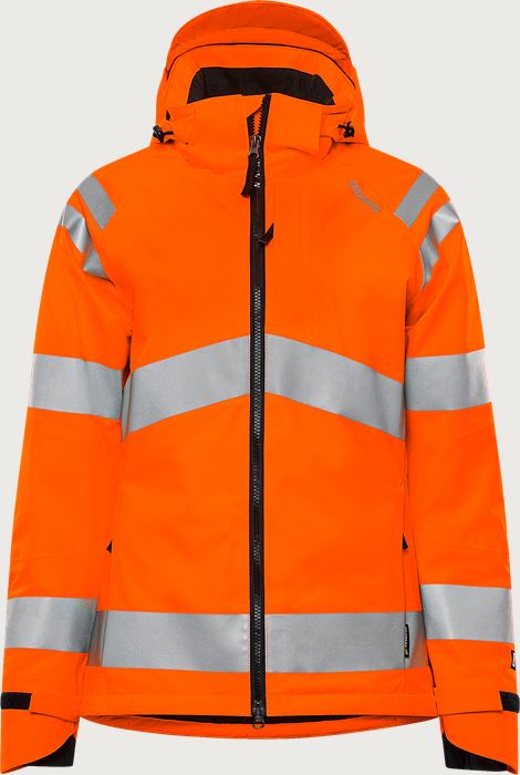 High vis Green stretch winter jacket woman class 3 4683 GLPS Fristads Medium