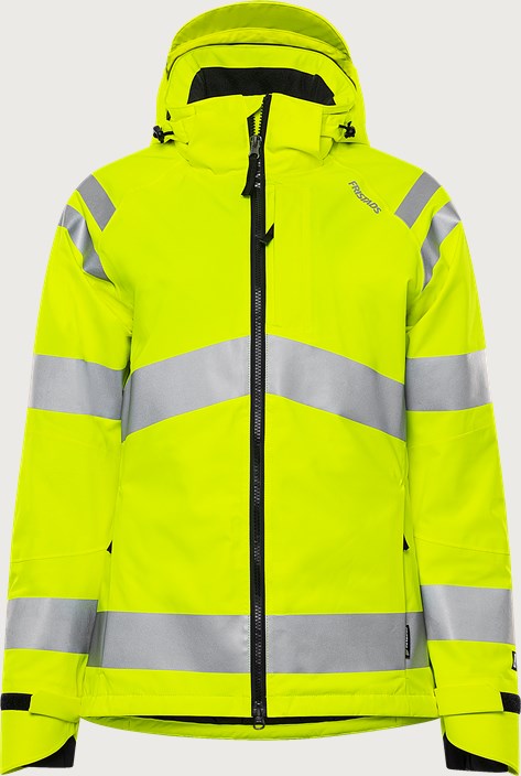 High vis Green stretch talvitakki naisten lk 3 4683 GLPS 4 Fristads