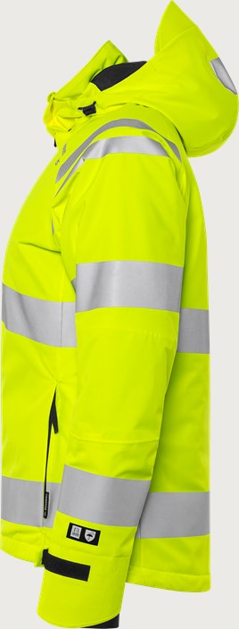 High vis Green stretch talvitakki naisten lk 3 4683 GLPS 6 Fristads