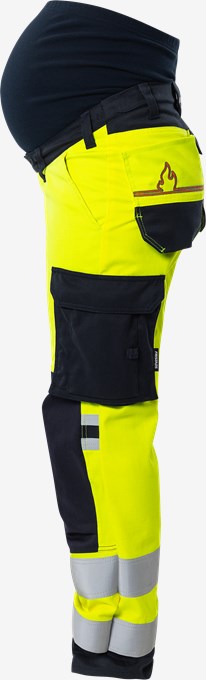 Flamestat high vis maternity stretch trousers class 2 2507 ATHF 2 Fristads