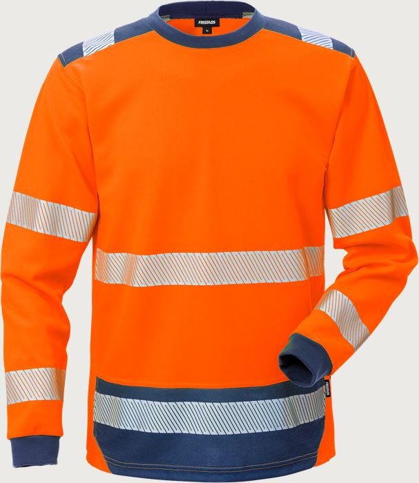 Hi-Vis langærmet T-shirt kl 3 7724 THV Fristads Medium