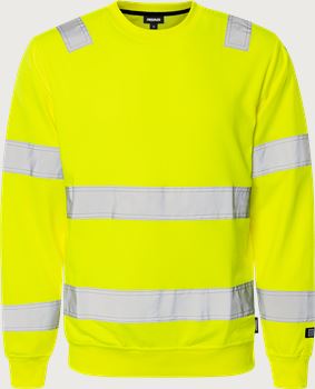 High vis sweatshirt class 3 7446 SHV Fristads Medium