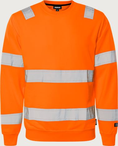 Varsel sweatshirt 7446 SHV, klass 3 Fristads Medium