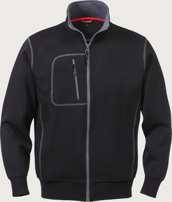 Acode sweatshirt jacket 1747 DF 1 Fristads