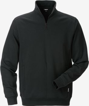 Sweatshirt med kort lynlås 7607 Fristads Medium