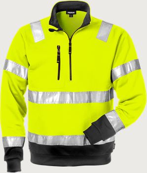 High vis collegepaita puoliketjulla lk 3 728 SHV Fristads Medium