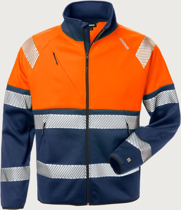 High vis sweat jacket class 1 4517 SSL Fristads Medium