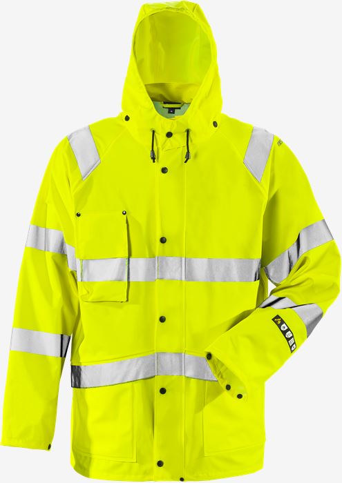Palosuojattu high vis sadetakki lk 3 4845 RSHF Fristads Medium