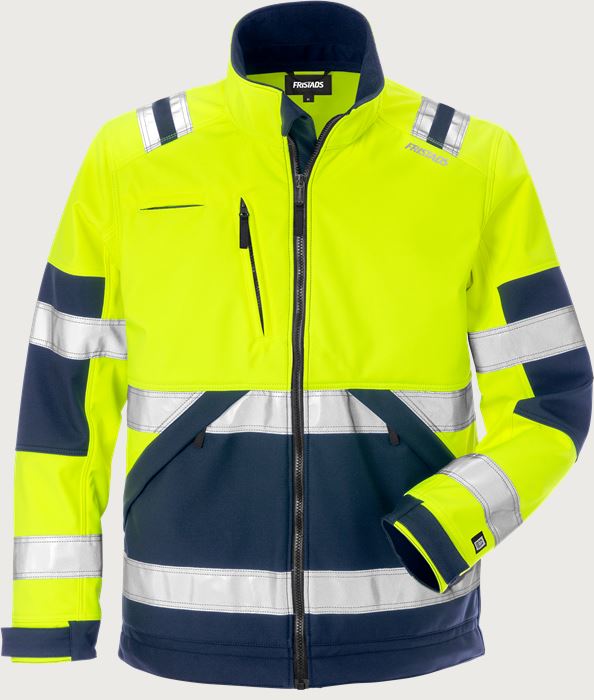 High vis softshell jacket class 2 4083 WYH Fristads Medium