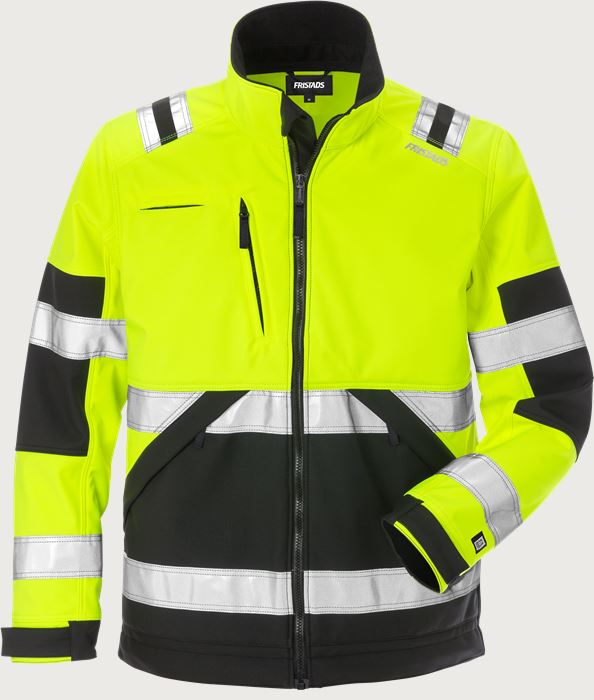 High vis softshell jacket class 2 4083 WYH Fristads Medium