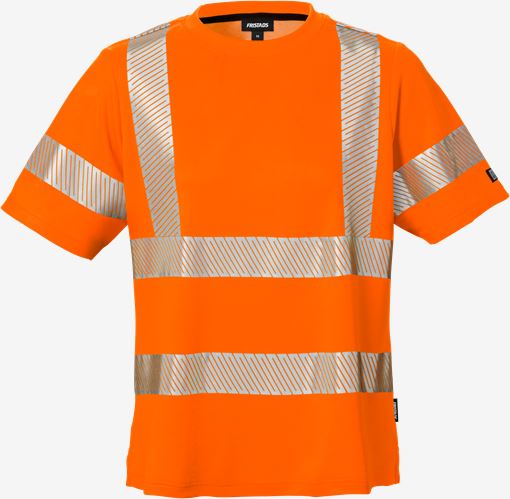 Varsel T-shirt 7458 THV klass 2, dam Fristads Medium