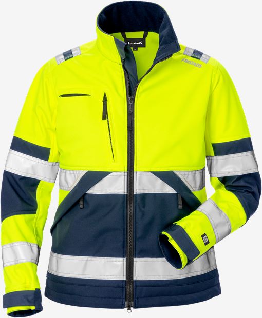 High vis softshell takki naisten lk 2 4183 WYH Fristads Medium