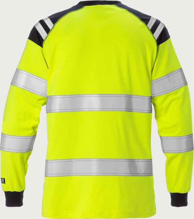 Flamestat high vis langærmet T-shirt dame kl. 3 TFLH 2 Fristads