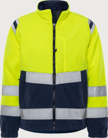 High vis szélálló polárdzseki cl 3 4041 FE Fristads Medium