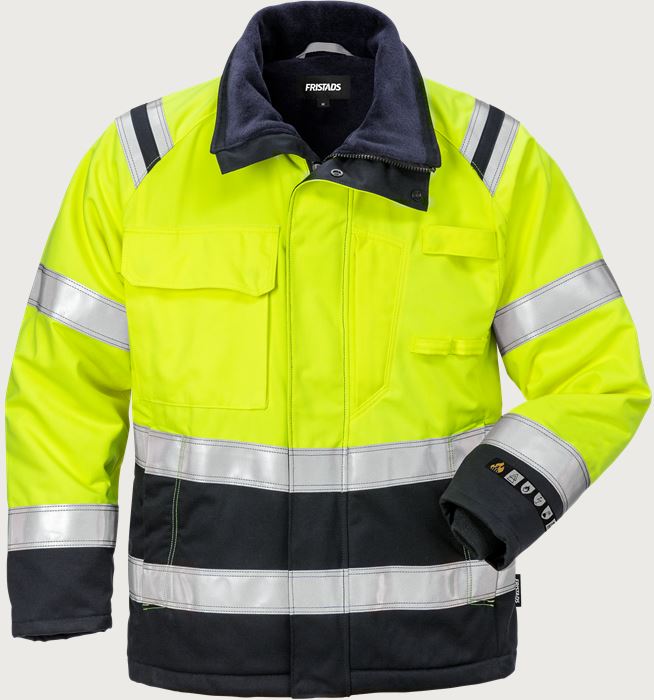 Flamestat high vis winter jacket woman class 3 4285 ATHS Fristads Medium